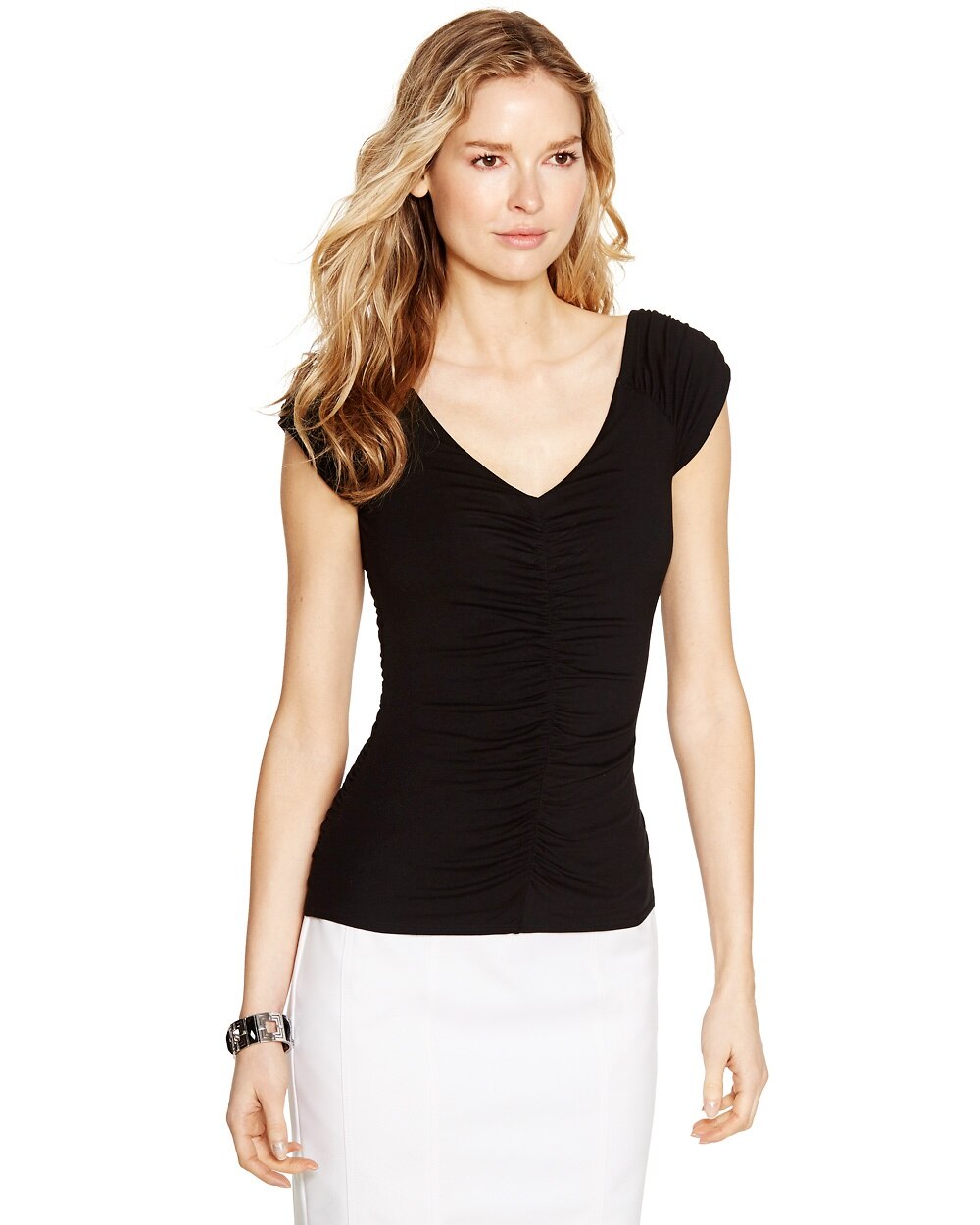 Short Sleeve Reversible Tee - Shop Women's Tops - Blouses, Shirts ...
