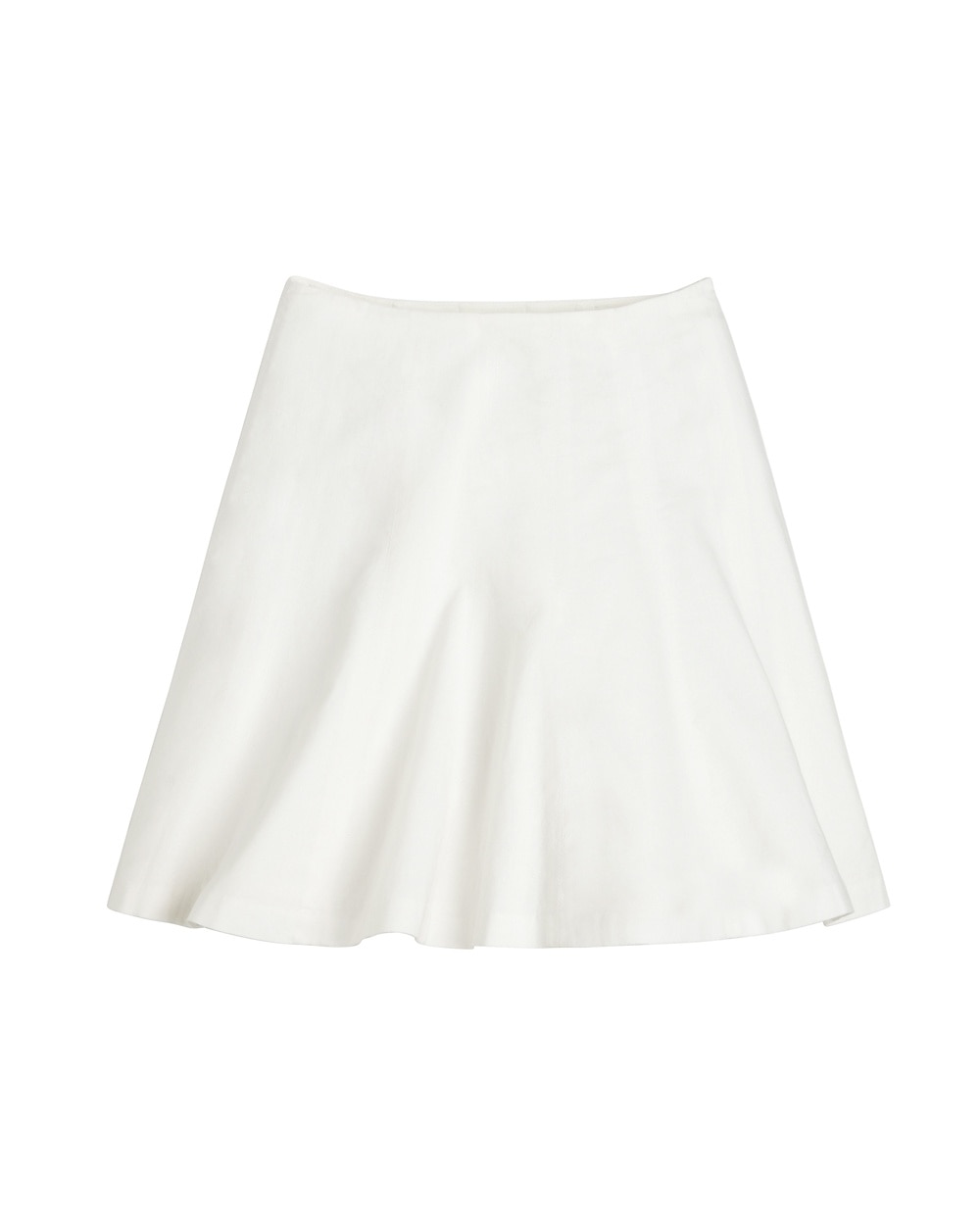 Linen White Flirty Skirt - Shop Women's Skirts - Pencil and Petite ...