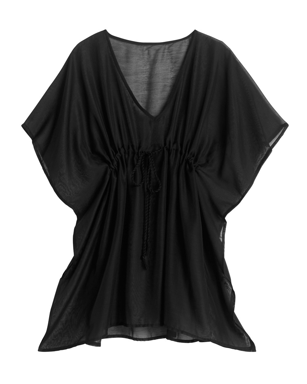 Black Swim Cover-Up Dress - White House Black Market