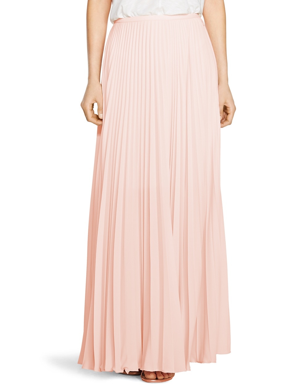 Pleated Maxi Skirt video preview image, click to start video