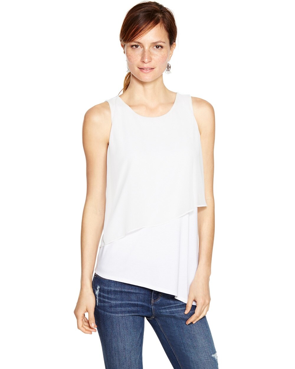 Double Layer Front Tank - Shop Women's Tops - Blouses, Shirts, Camis ...
