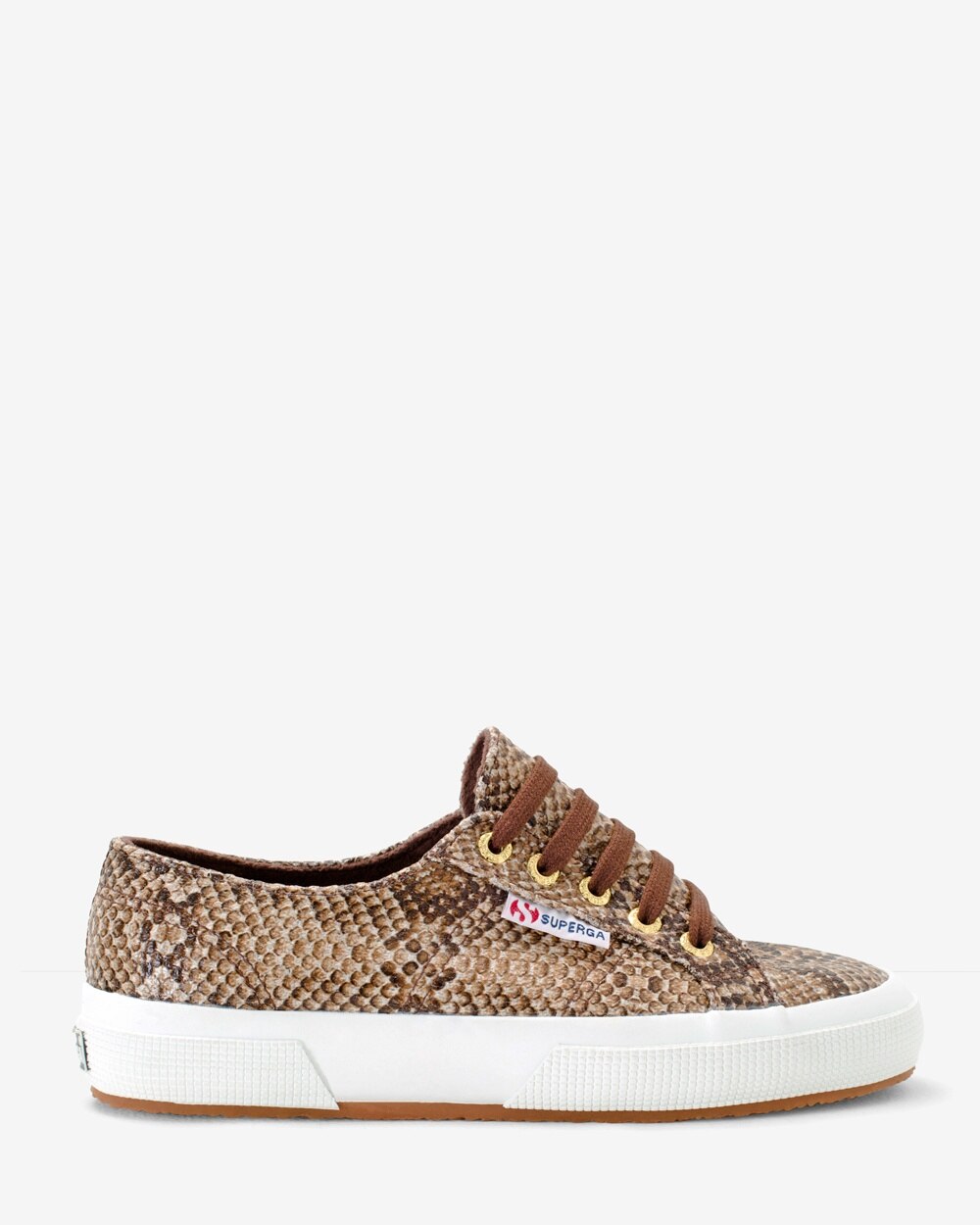 snake print trainers