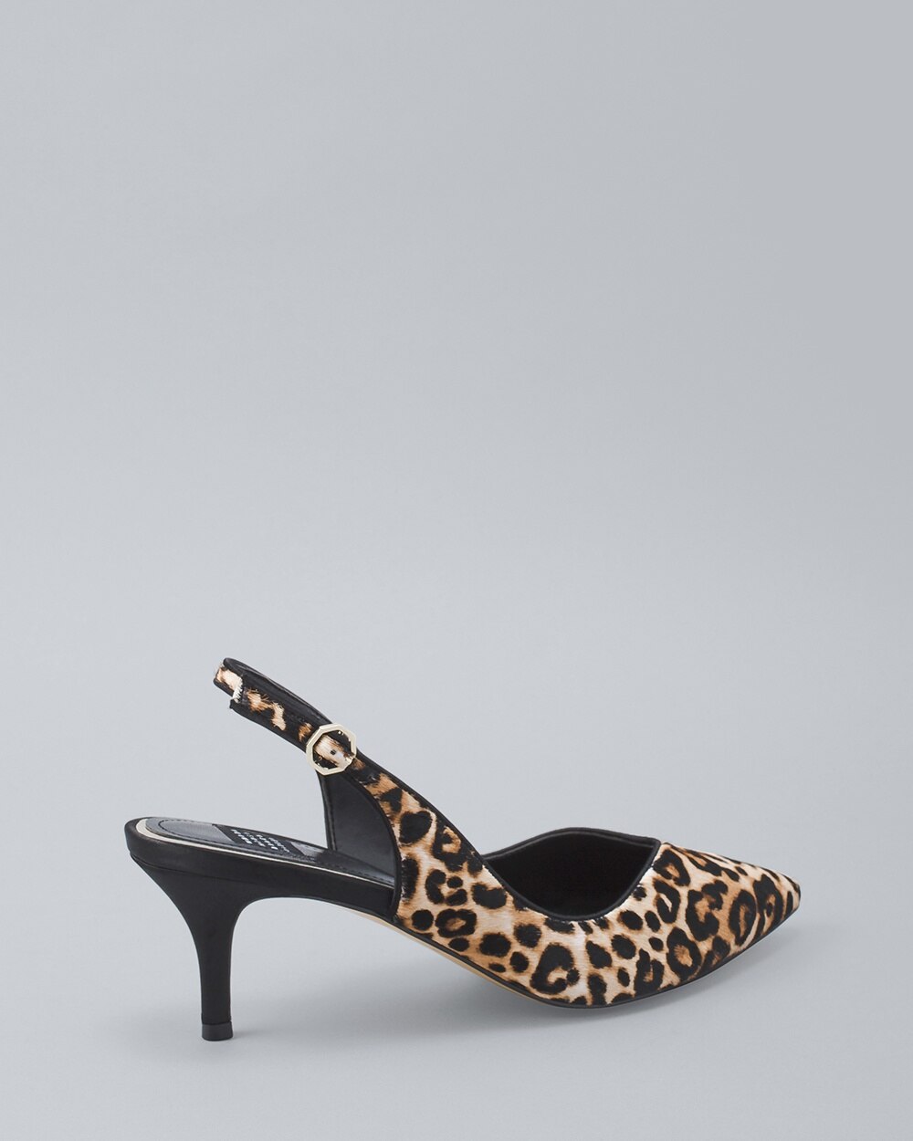 white house black market leopard shoes