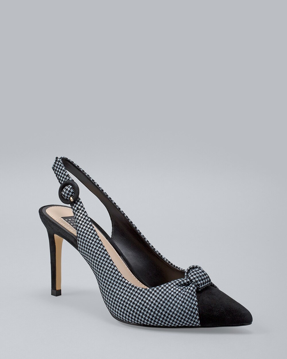 houndstooth pumps heels