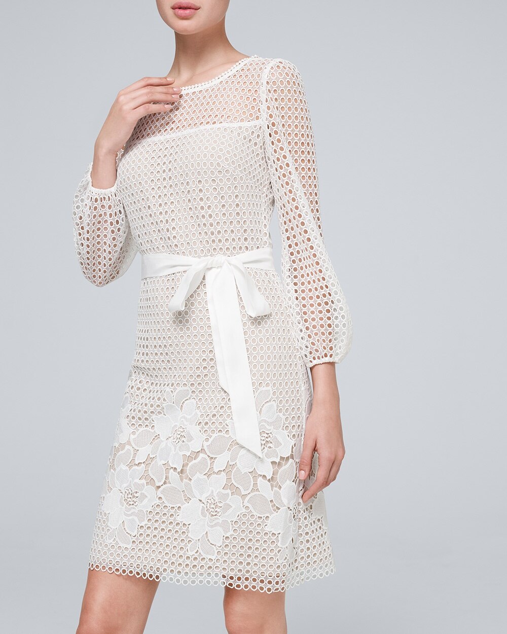 guipure lace dress