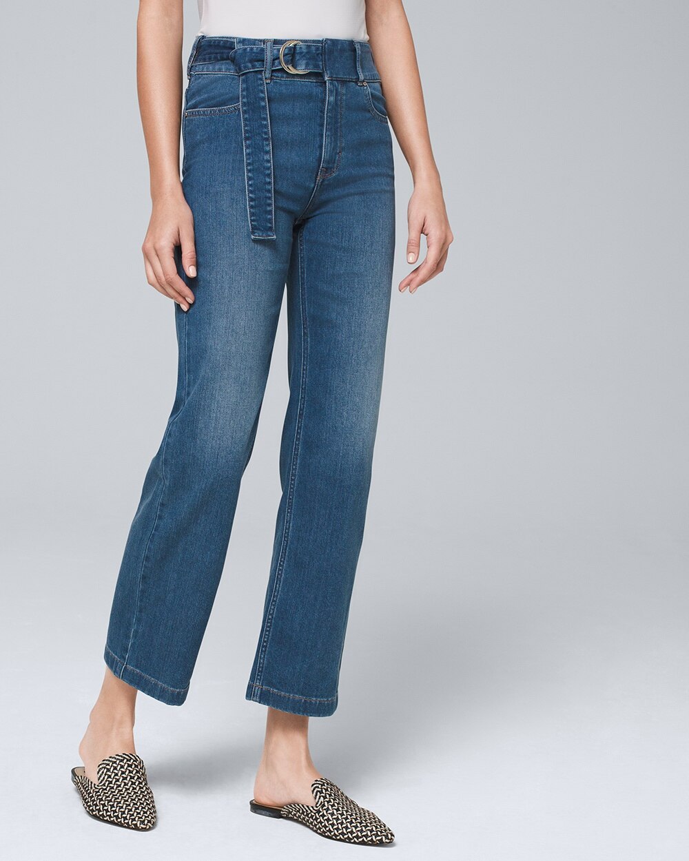 EASY FIT HIGH-RISE JEANS