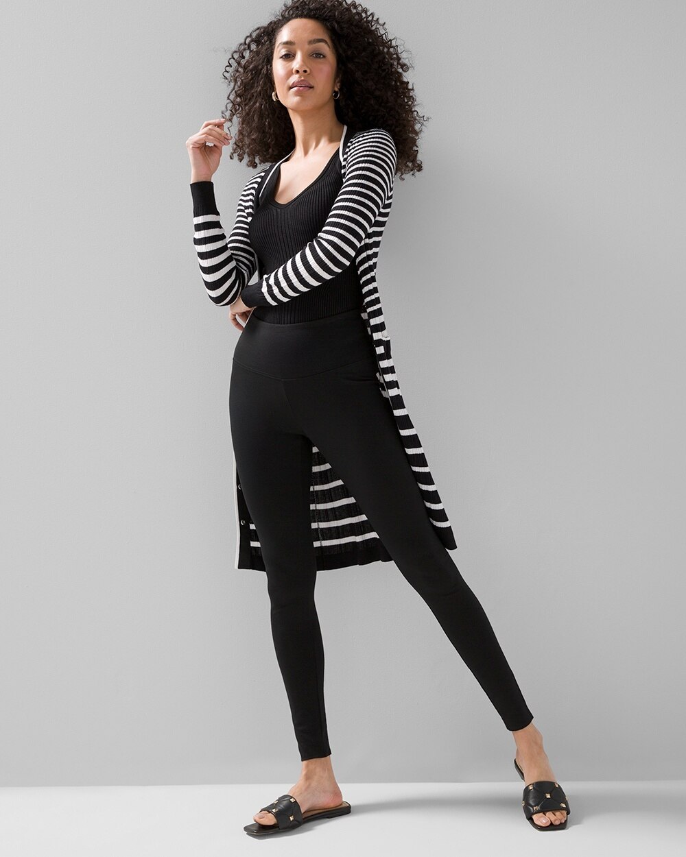 Ponte WHBM Runway Leggings video preview image, click to start video