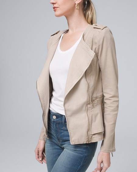 Shop Women's Dress Jackets & Blazers - Tweed, Vests & Trenches - White ...