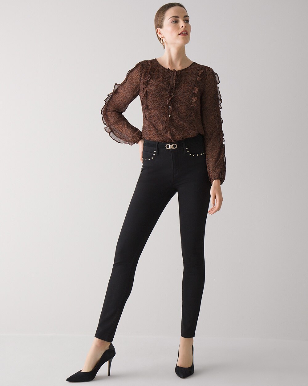 Petite High-Rise Sculpt Skinny Ankle Jeans