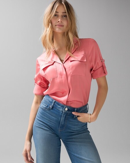 Soft Shirt with Adjustable Sleeves