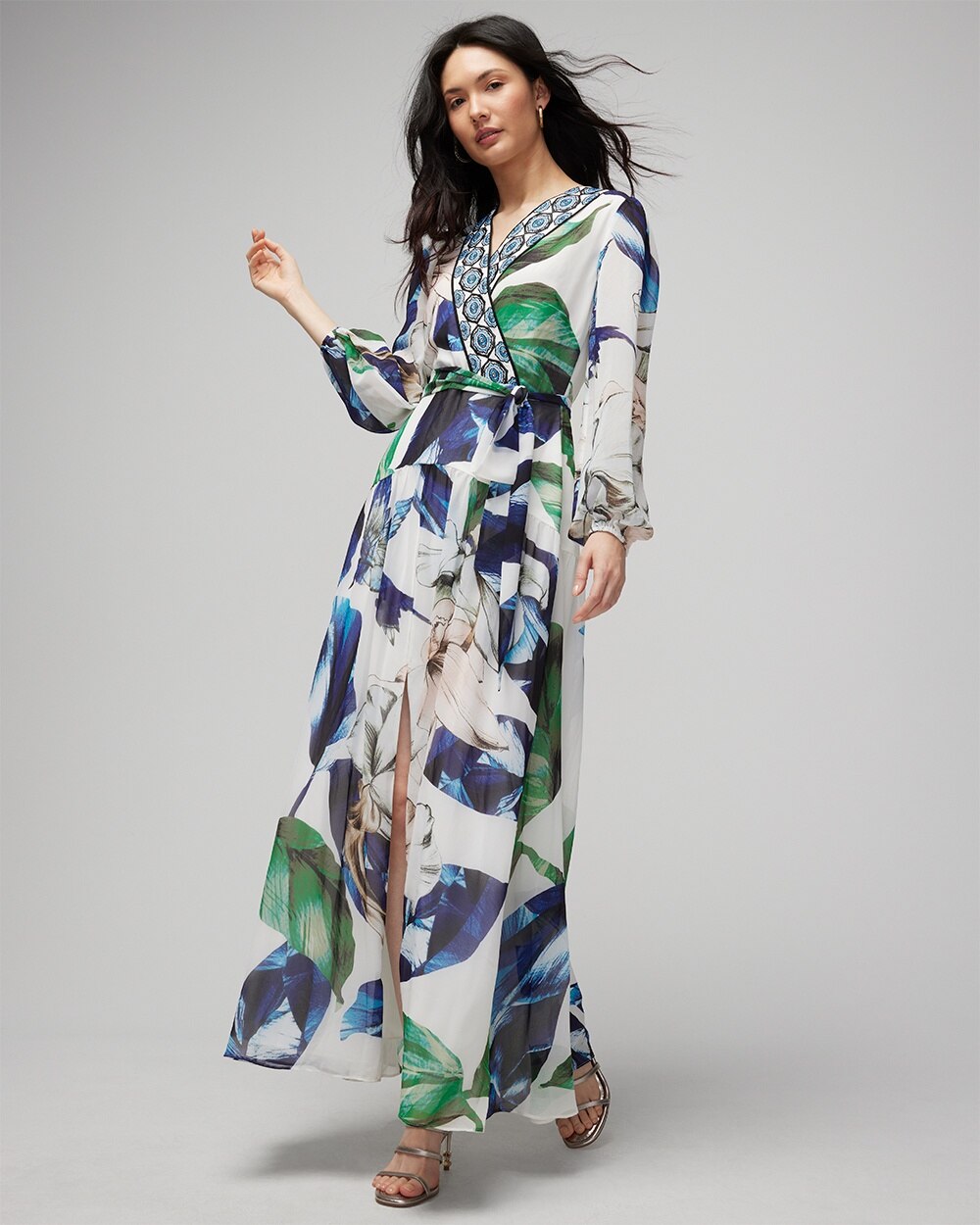 Drama Maxi Dress video preview image, click to start video