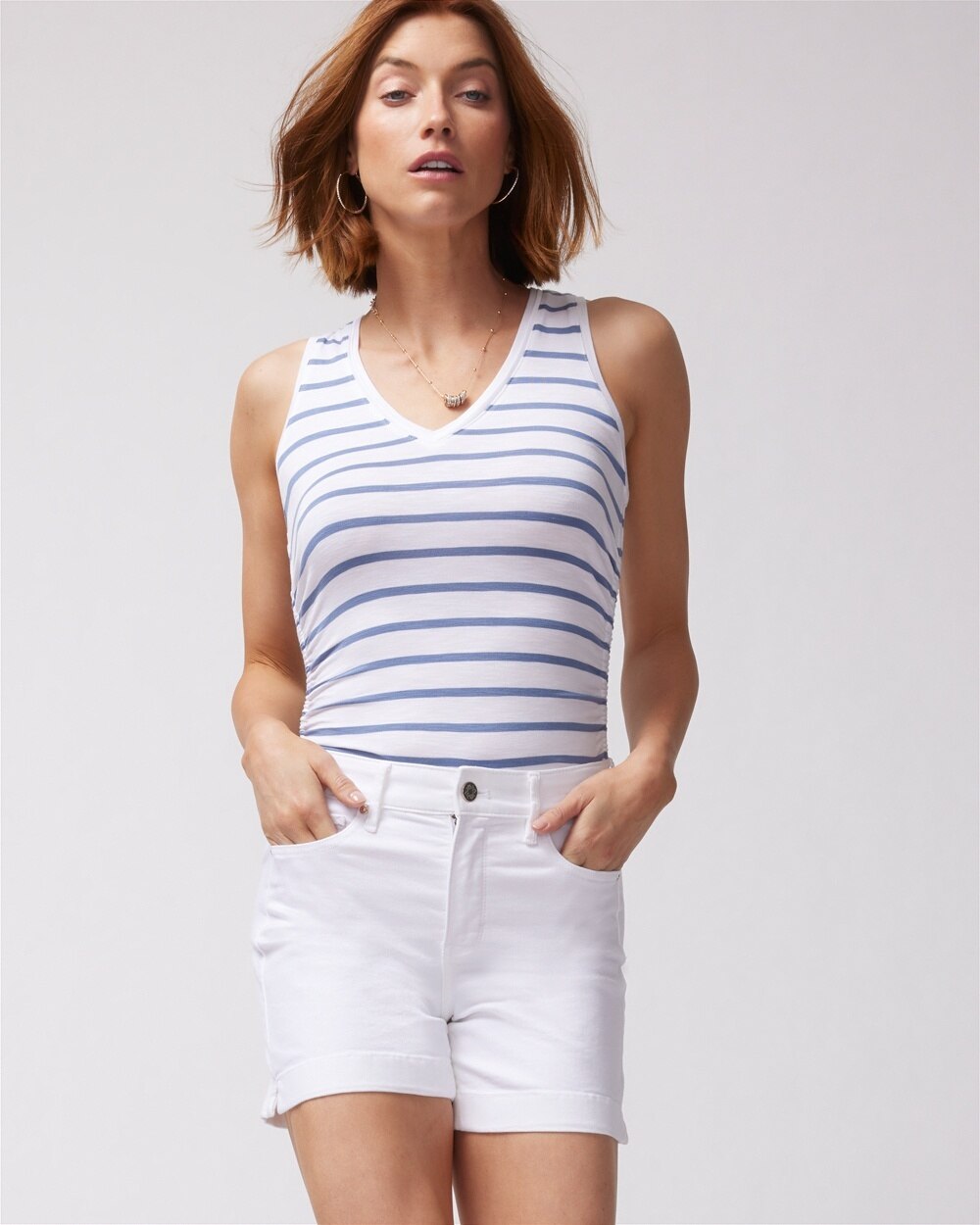 Ruched Side Tank