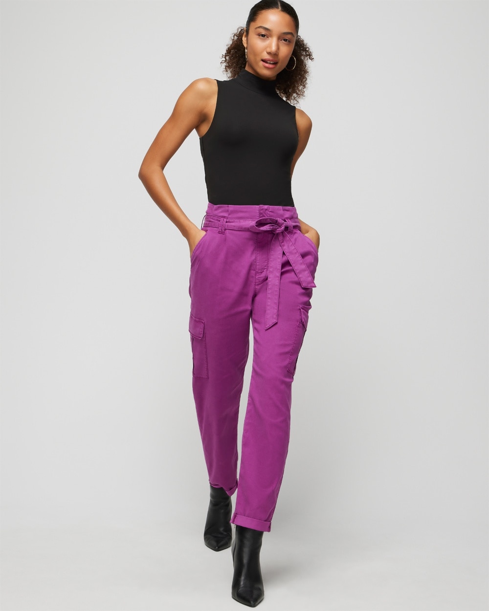 Extra High-Rise Relaxed Tapered Ankle Pant - White House Black Market
