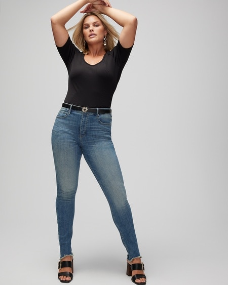 Curvy XHR Extra High-Rise Everyday Soft Denim™ Skinny Ankle Jeans