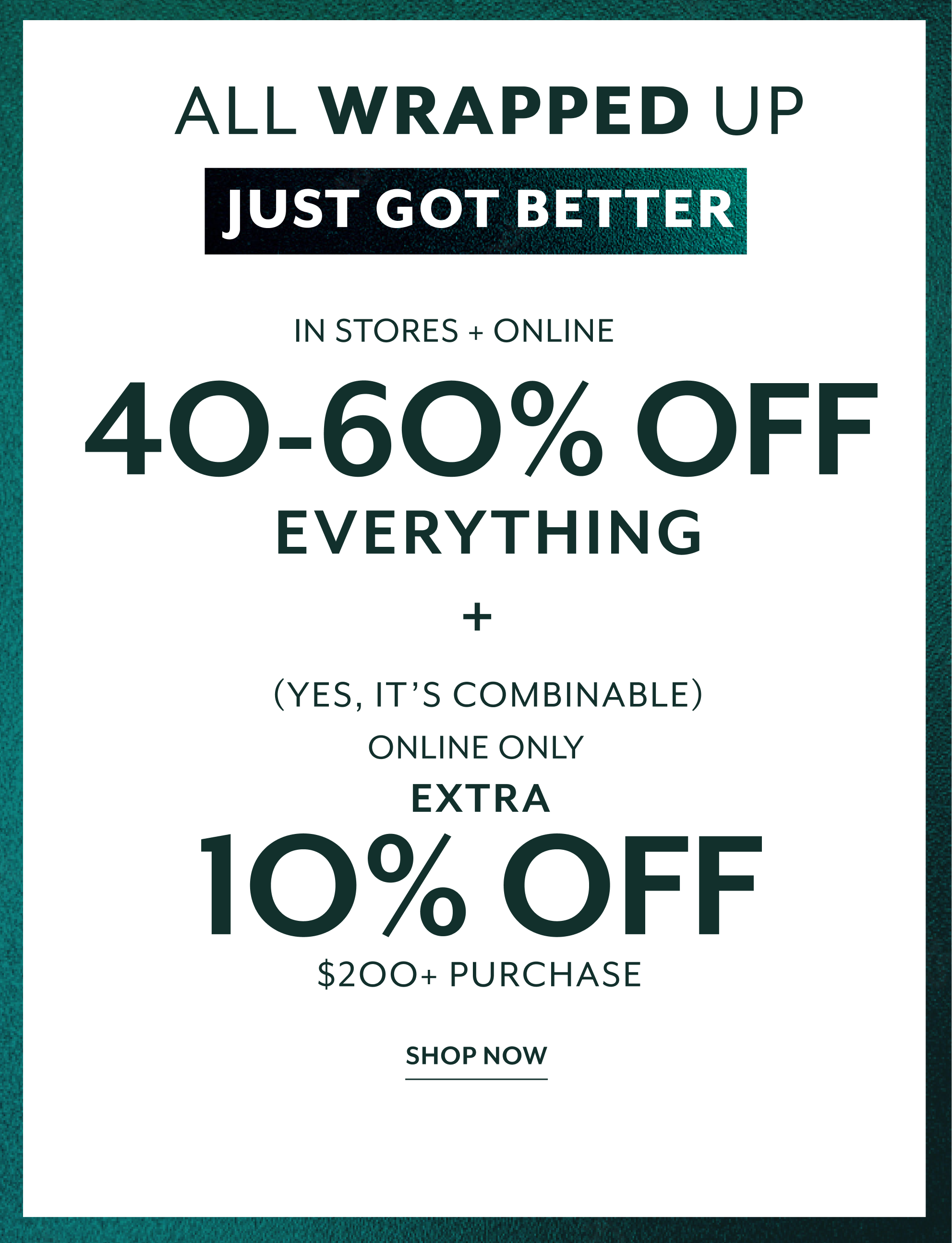 Mobile 40-60% Off Everything and Extra 10% of $200+ Purchase