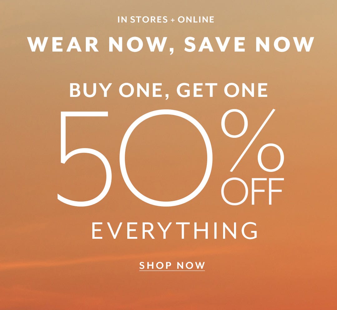 Mobile BOGO 50% Off Everything