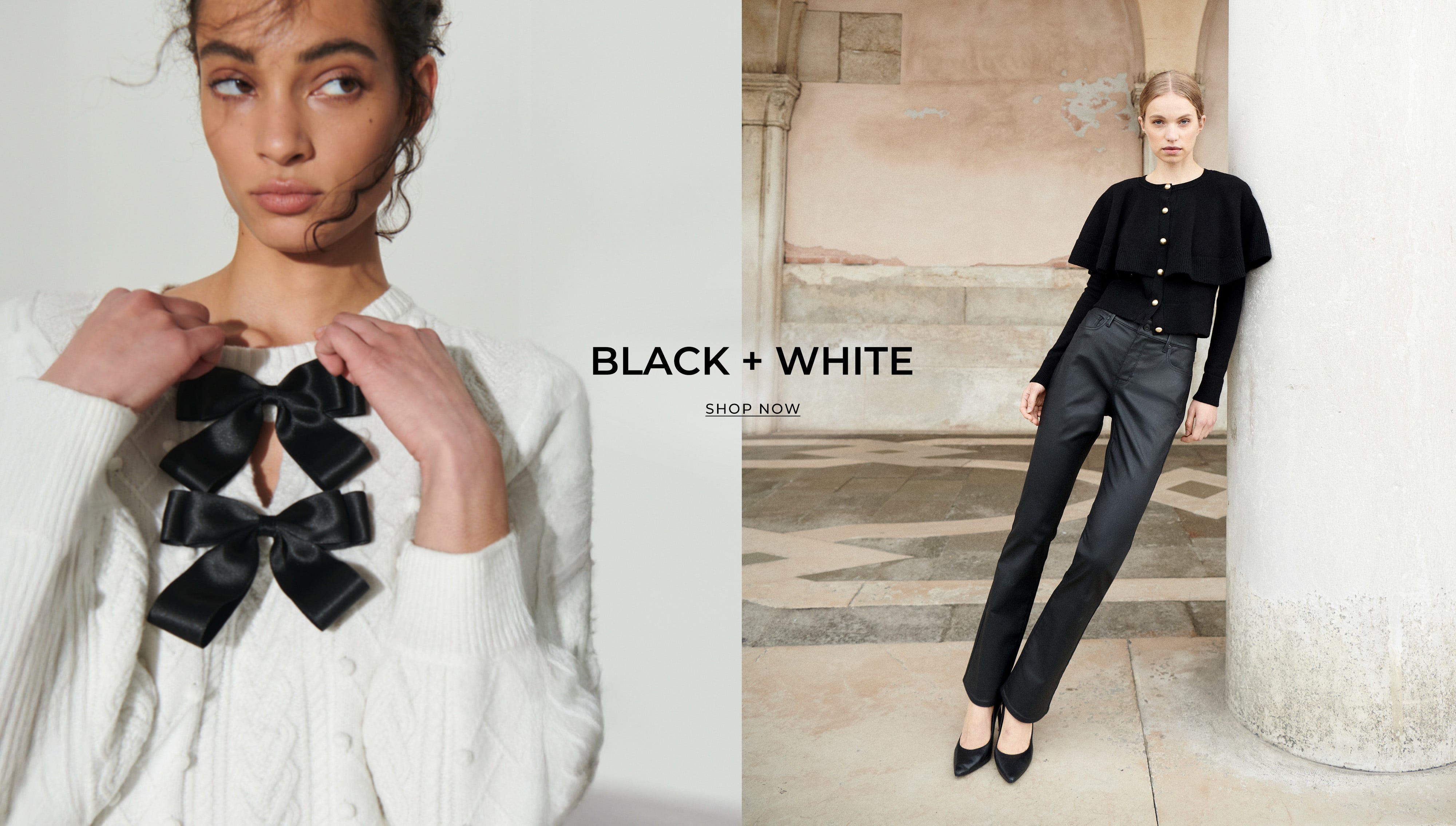 BLACK + WHITE