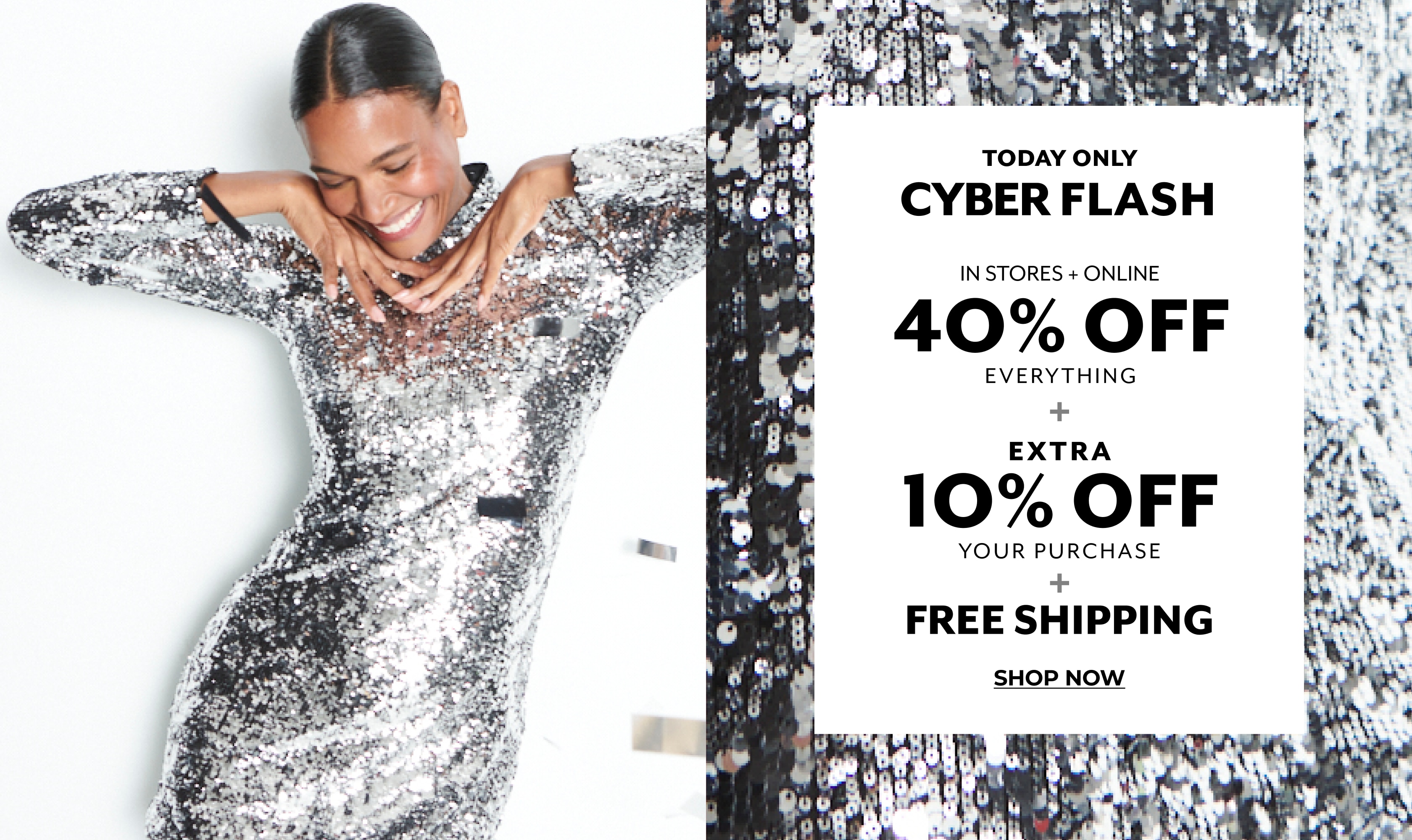 Cyber Flash 40% and 10% Off