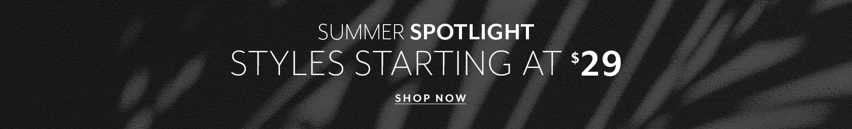 Styles Starting at $29