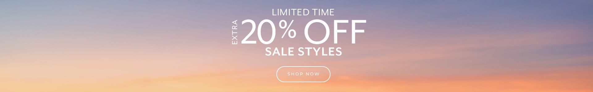 Extra 20% Off Sale Styles