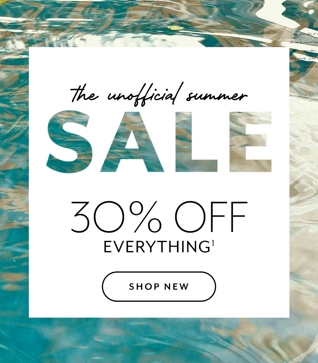 30% Off Everything