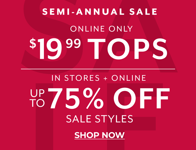 mobile $19 Tops and SAS