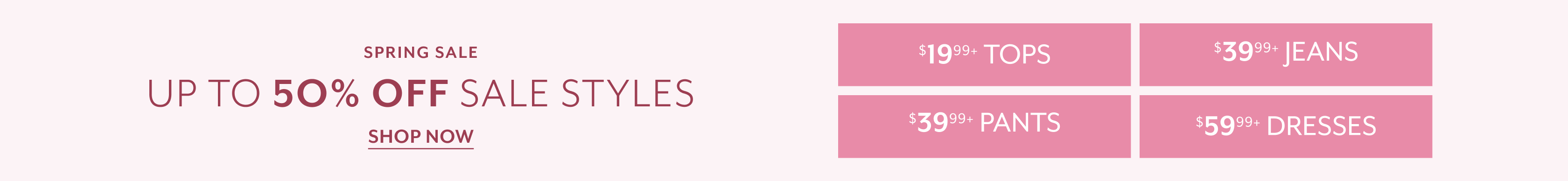 Up to 50 off sale styles dsk