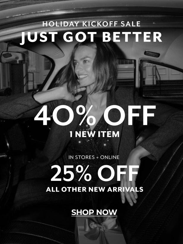40% Off 1 New Item