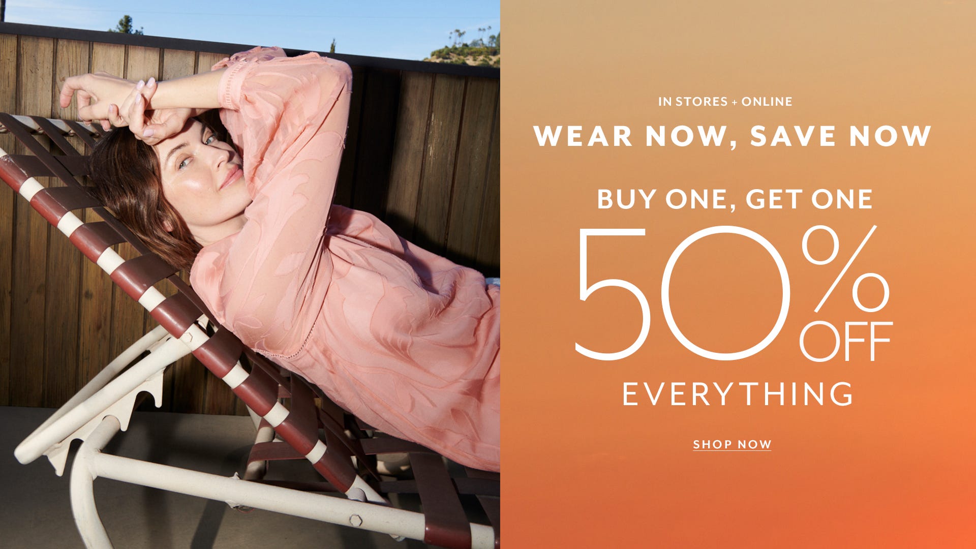 BOGO 50% Off Everything