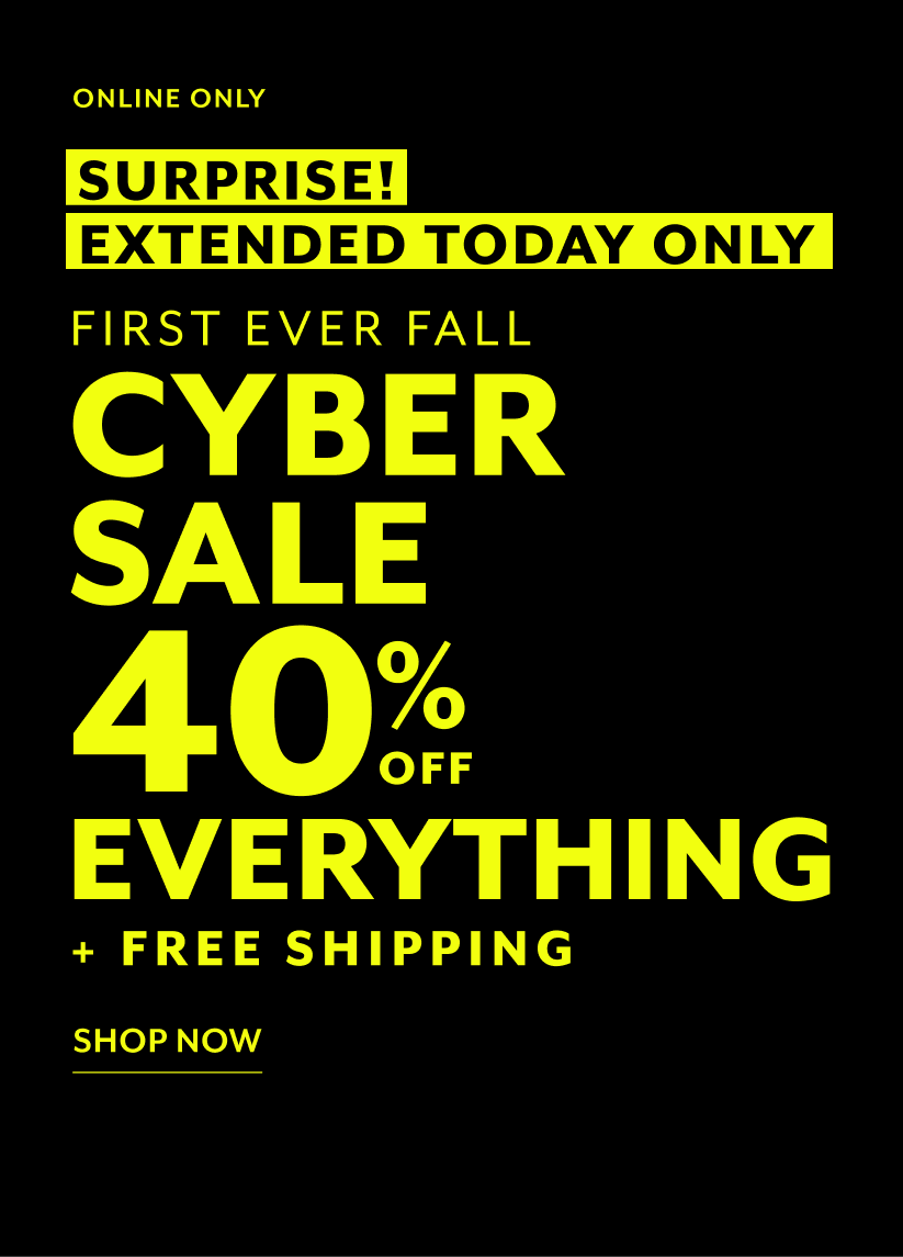 Cyber Sale Extended