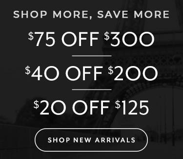 Shop More Save More Sale