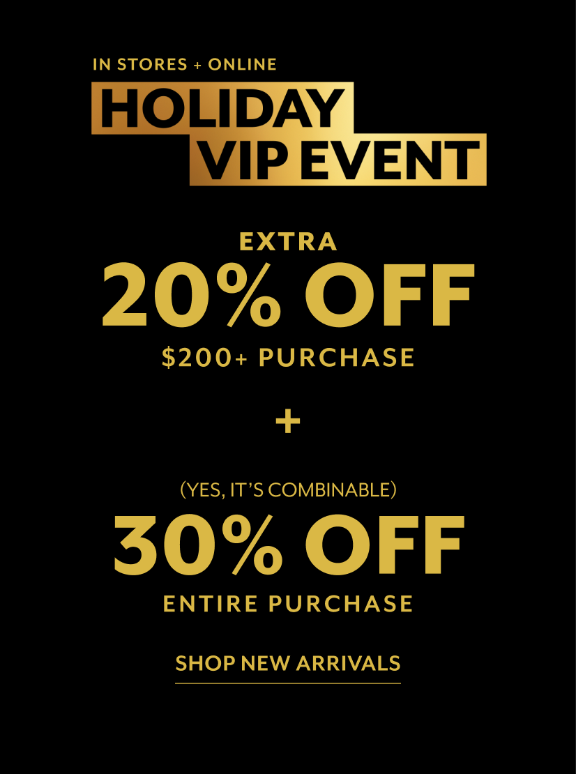 HOLIDAY VIP EVENT
