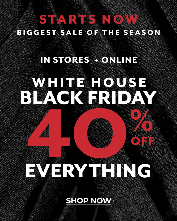 Mobile Black Friday 40% Off Everything