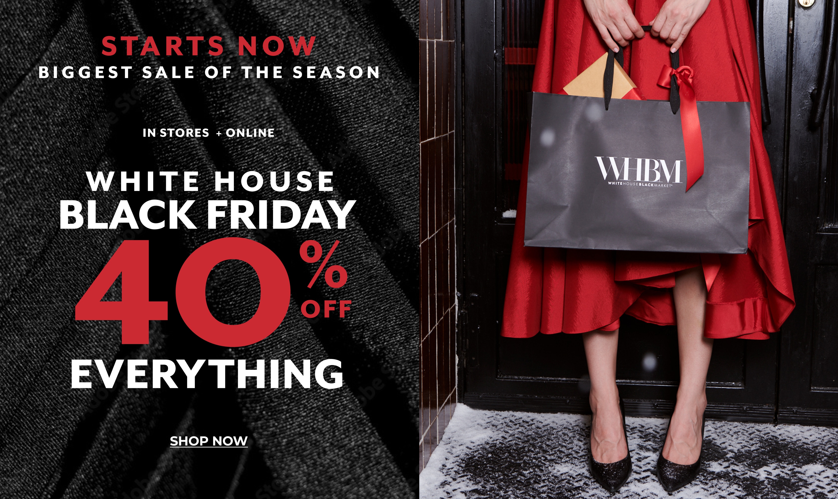 Black Friday 40% Off Everything