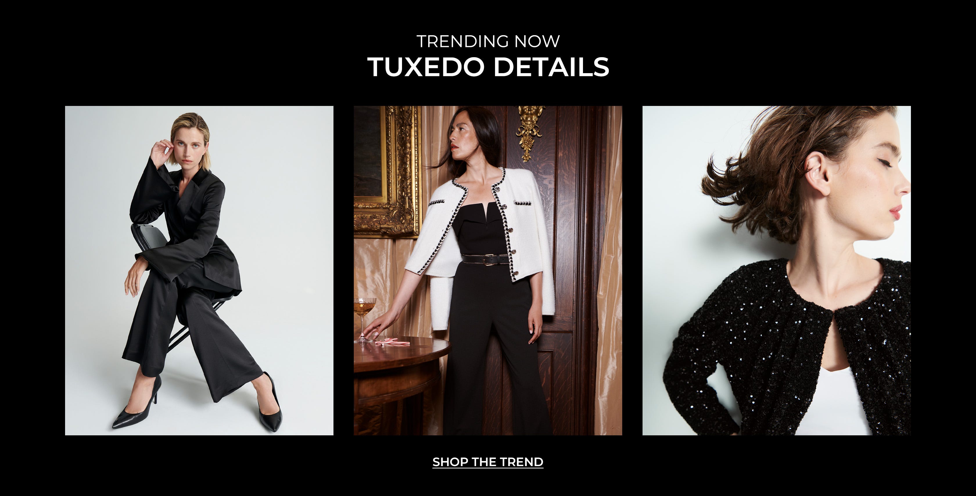 TRENDIND NOW TUXEDO DETAILS