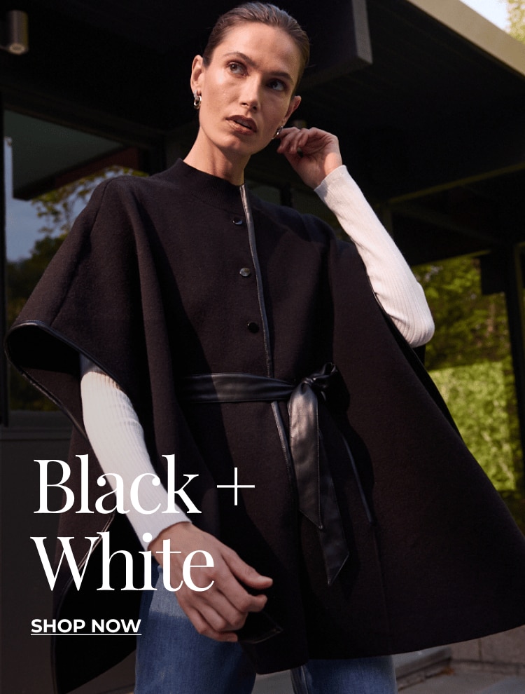 Black + White
