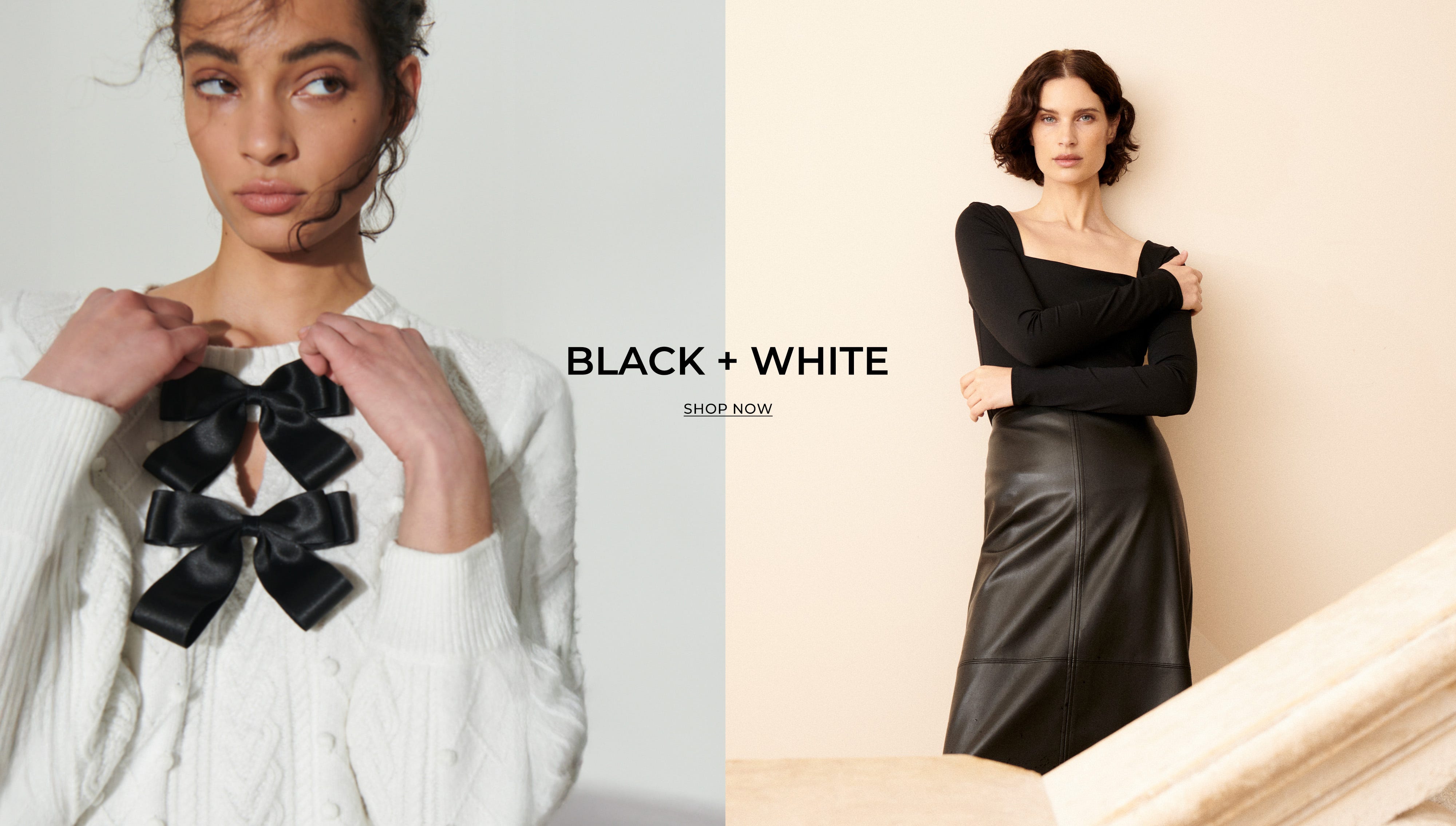 BLACK + WHITE