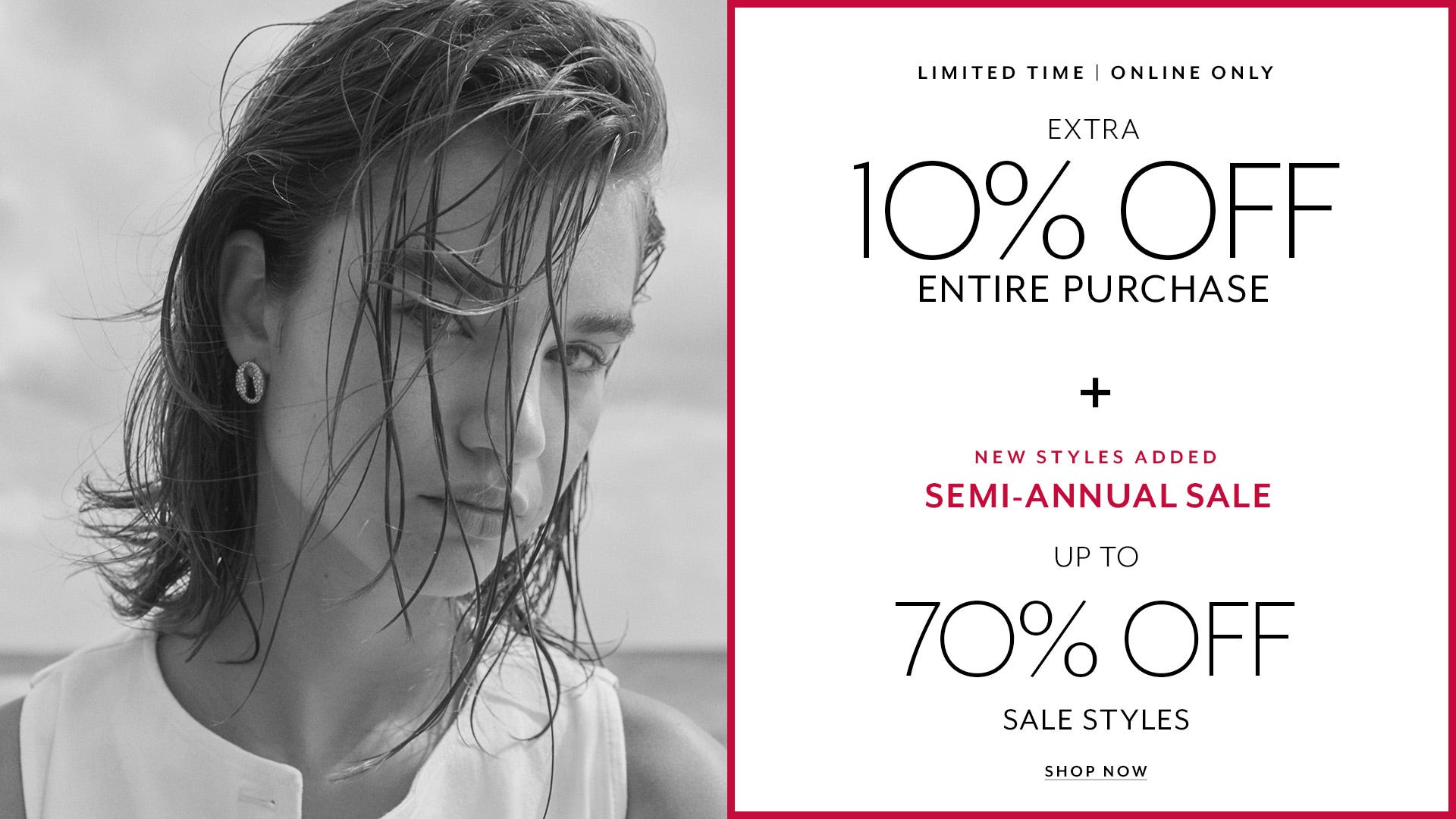 Extra 10% Off Entire Purchase