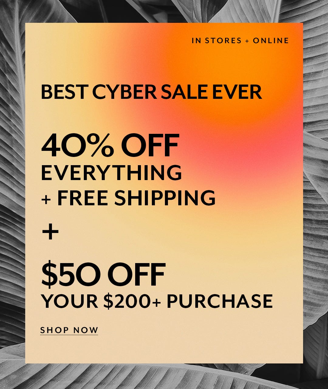 Mobile 40% Off Everything + $50 Off Your $200+ Purchase