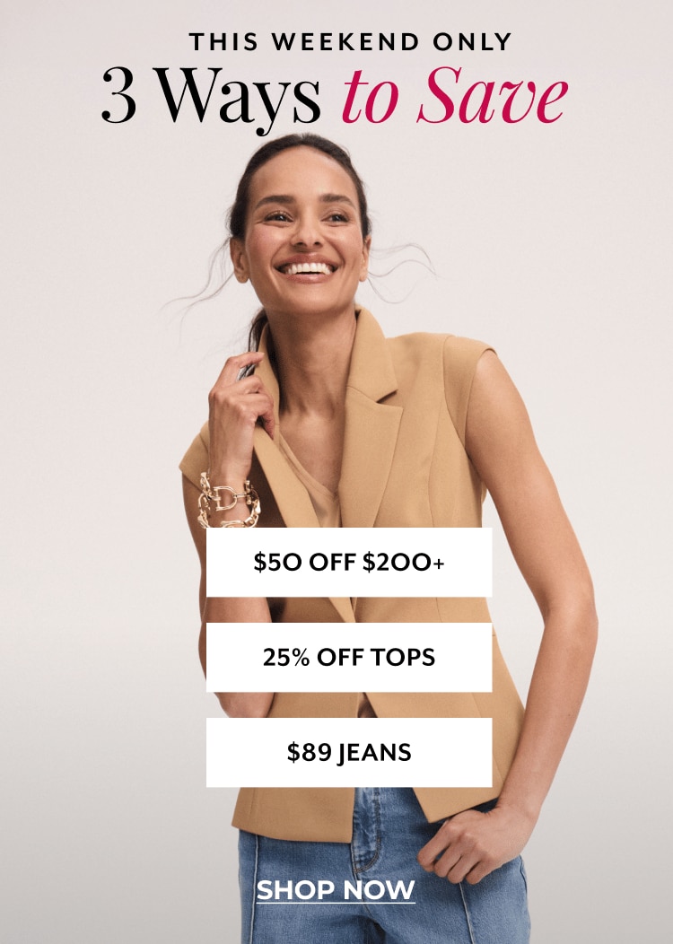 THIS WEEKEND ONLINE ONLY: 3 Ways to Save_Mob