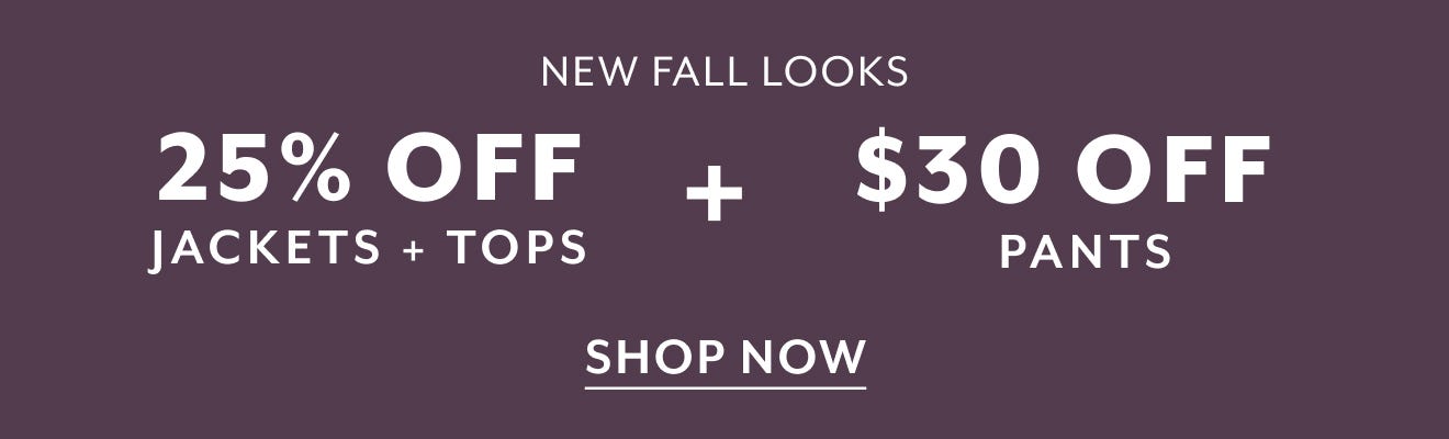 25% OFF $30 OFF