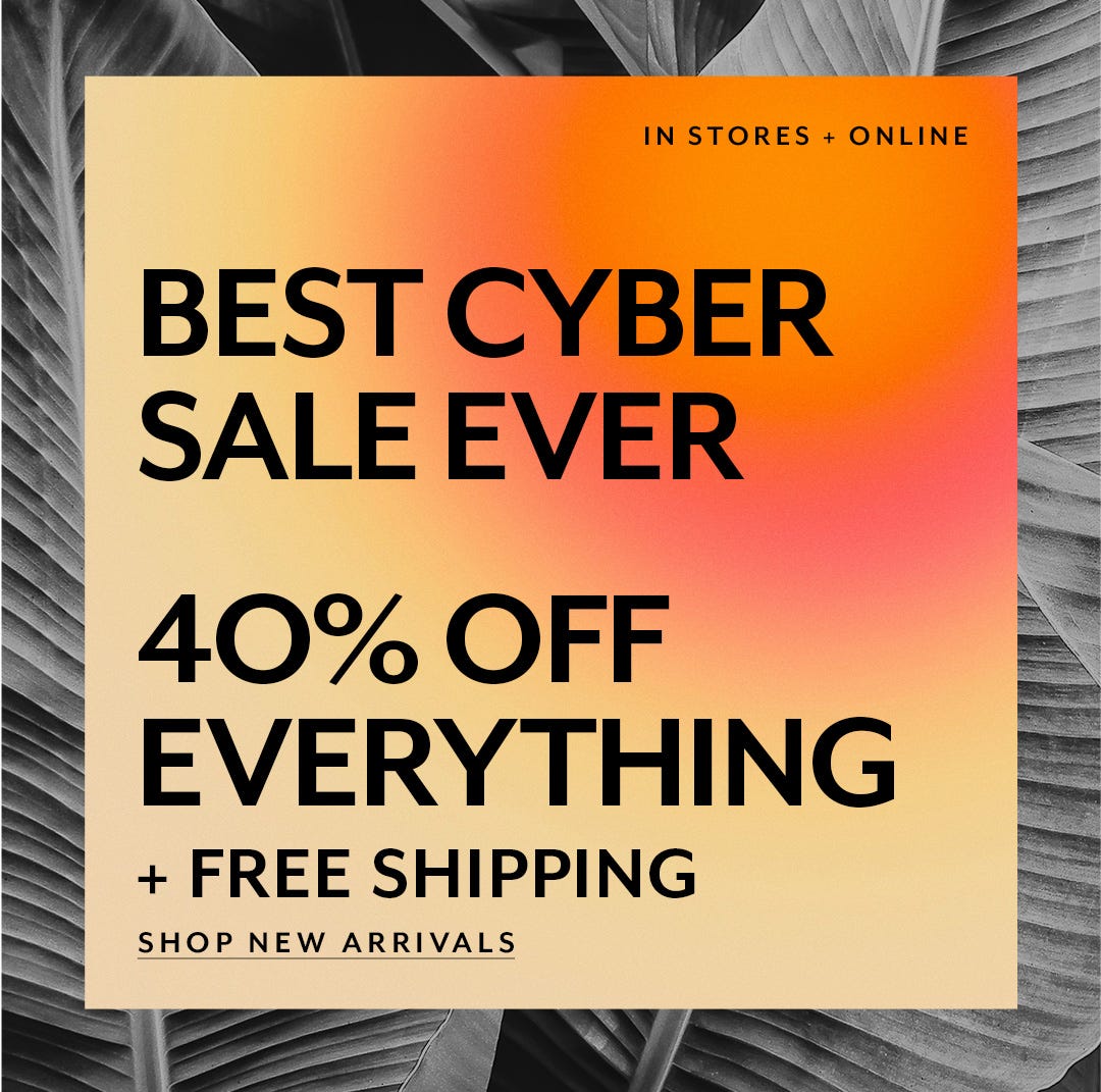 Mobile 40% Off Everything and Free Shipping
