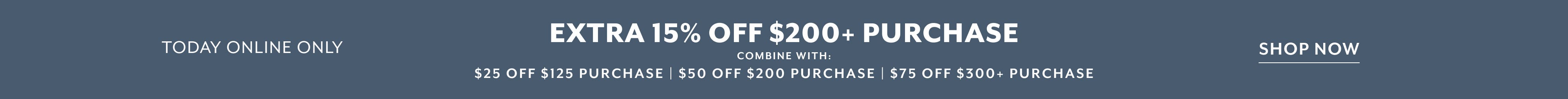15% OFF