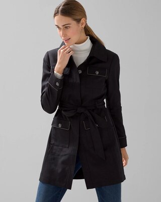 Petite Military Style Topper
