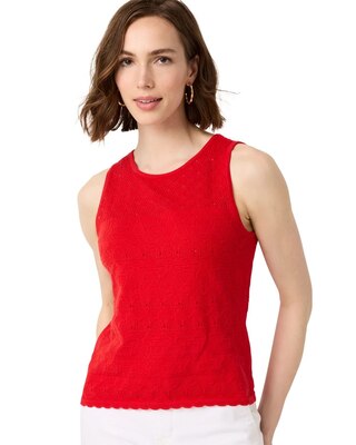 Knit Crewneck Tank