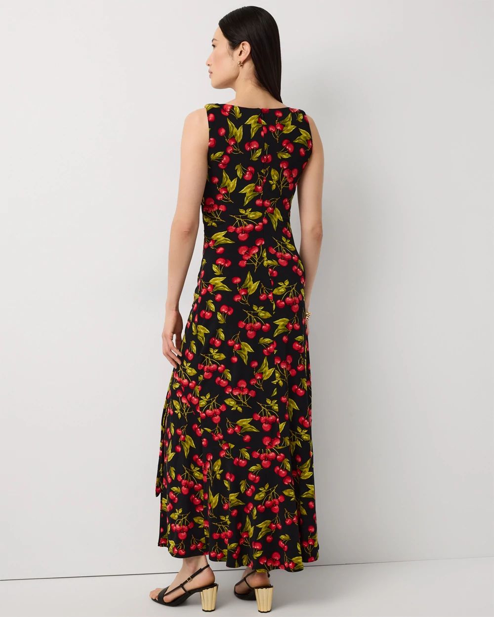 Petite Sarong Midi Dress