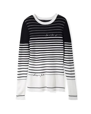 Love First Striped Sweater