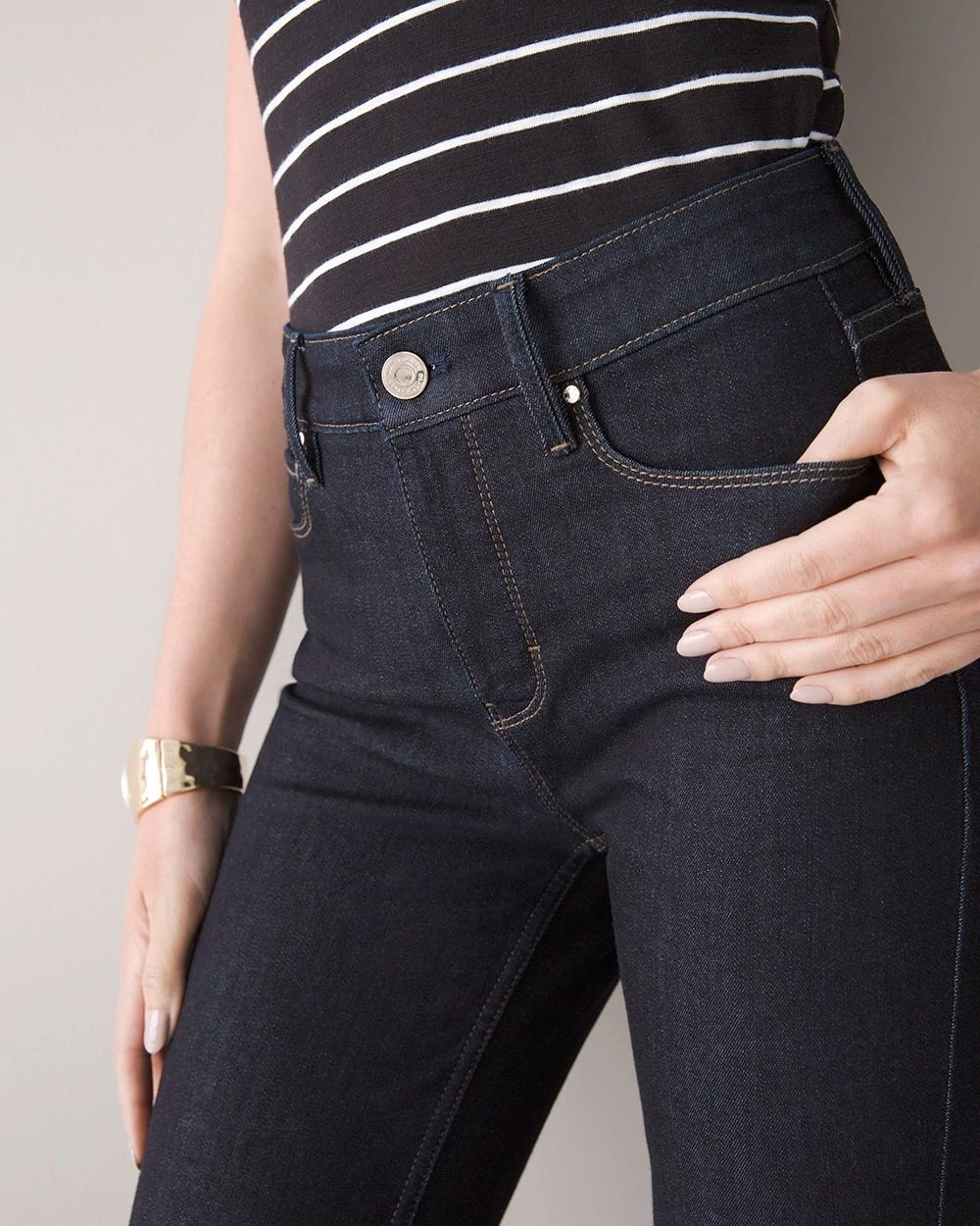 High-Rise Sculpt Skinny Ankle Jeans