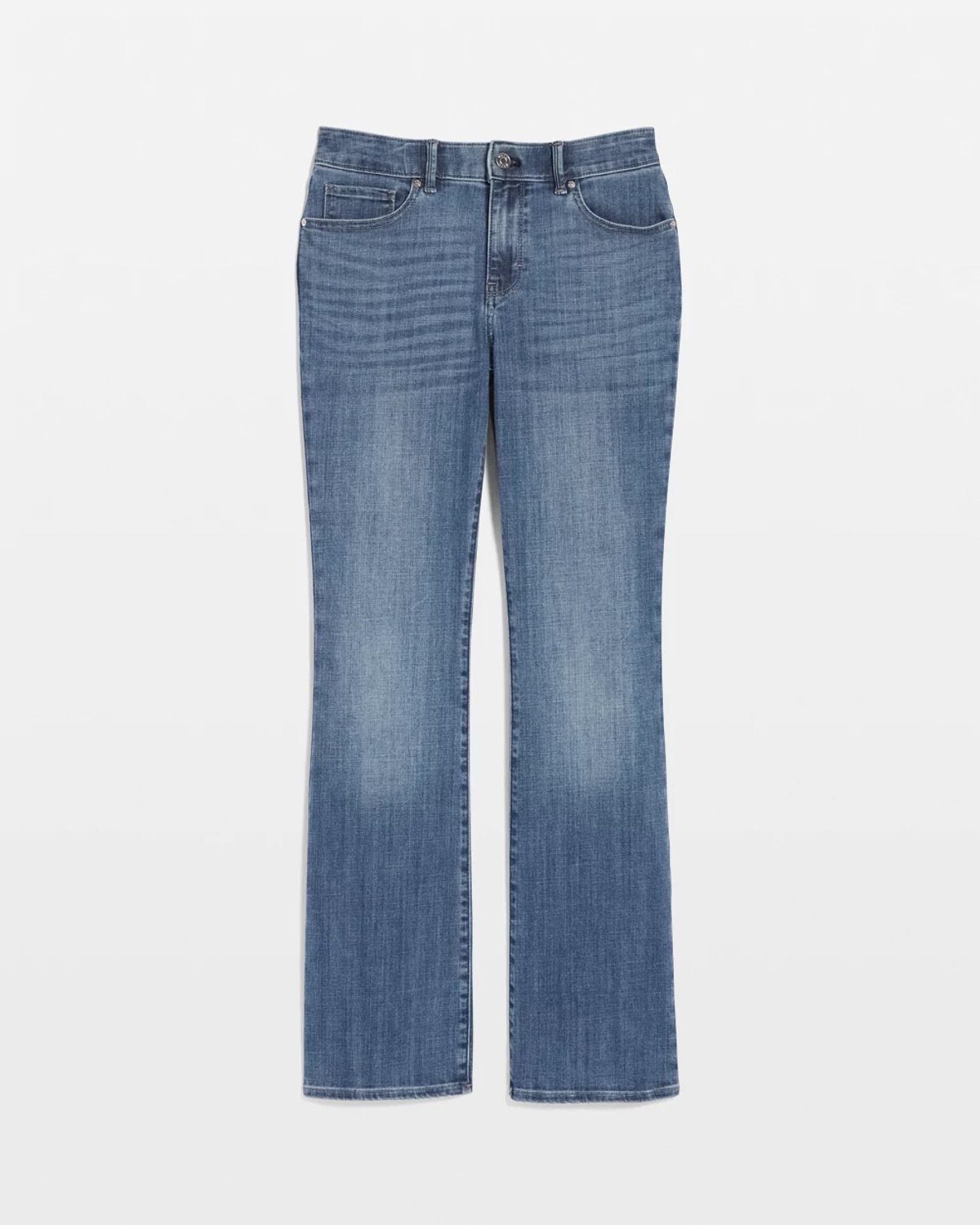 White House Black Market Mid-rise Bootcut Jeans In Blue