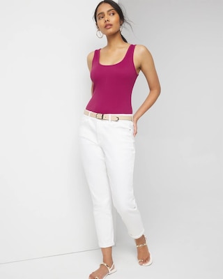 WHBM® FORME Rib Scoop Tank